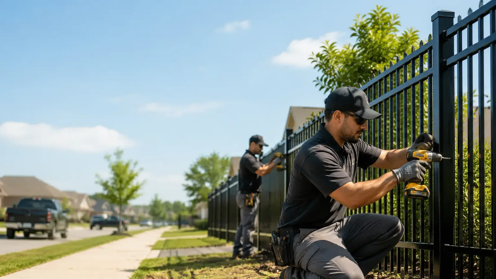 Metal Fence Installation in Nobleton, FL